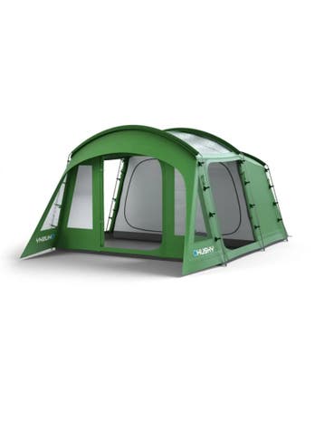 Husky Caravan 12 Dural - familie tent - 5 persoons - Groen, Caravans en Kamperen, Verzenden, Nieuw, Tot en met 5
