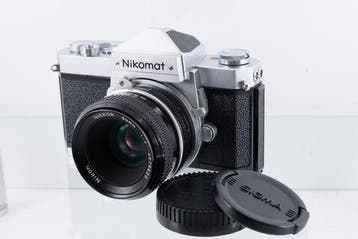 Nikon Nikomat FTN + Nikkor 2/50mm Non-AI Single lens reflex, Nieuw