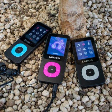 MP3/MP4 Speler met Bluetooth - Inc. 4GB SD - Zwart - Lenco -, Verzenden, Zo goed als nieuw