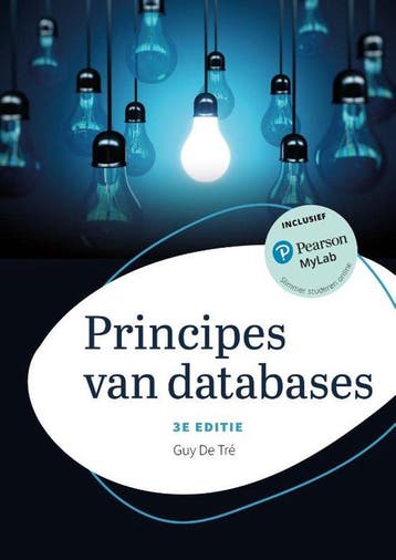 9789043041577 Principes van databases, 3e editie met MyLa..., Boeken, Verzenden, Zo goed als nieuw, Guy de Tre