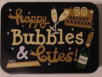 Happy Bubbles &bites 50 receptenkaarten 9789463335232, Boeken, Verzenden, Zo goed als nieuw