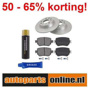 Remschijven + Remblokken Volkswagen (vw) Caddy Alltrack acht, Verzenden, Nieuw
