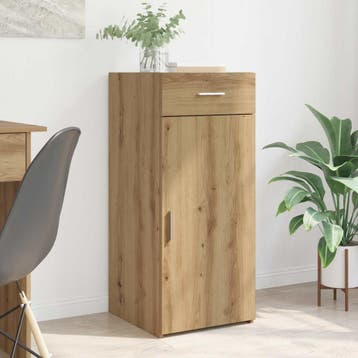 vidaXL Opbergkast Artisan Eik 40 x 42,5 x 93 cm, Minder dan 50 cm, Verzenden, Nieuw, Minder dan 100 cm