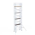 ALX rolsteiger 90 x 10,2m WH met voorloopleuning, Doe-het-zelf en Verbouw, Steigers, Verzenden, Nieuw, Rolsteiger of Kamersteiger