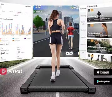 Elektrische 2-in-1 Loopband – Wandelen of Joggen met Afstand, Verzenden, Nieuw