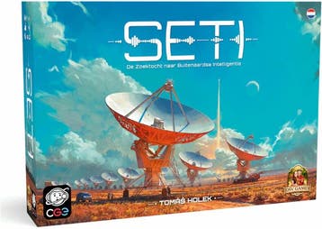 SETI - De Zoektocht naar Buitenaardse Intelligentie Bordspel, Verzenden, Nieuw