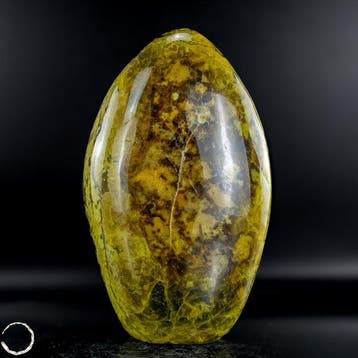 Natuurlijke groene opaal in vrije vorm uit Madagaskar - van