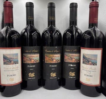 Marisa Cuomo: Furore Riserva 2015 x3, Furore Rosso 2018 x2 -, Nieuw