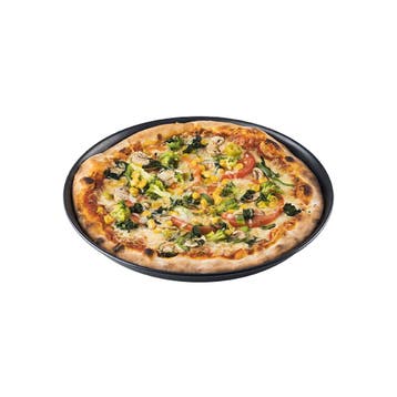GGM Gastro | (10 stuks) Pizzaplaat - blauw plaatstaal - met, Huis en Inrichting, Verzenden, Nieuw