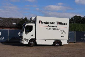 Veiling: Koelvrachtwagen DAF AE45BF Diesel 150pk 2005 (Marge, Gebruikt, Wit, Daf, Handgeschakeld