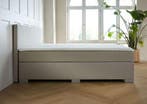 ACTIE! Boxspring Barcelona 160 200 Beige, Verzenden, Beige, 200 cm, Modern