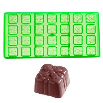 Bonbonvorm Chocolate World GL Cadeautje (28x) 25x24,5x16mm**, Verzenden, Nieuw