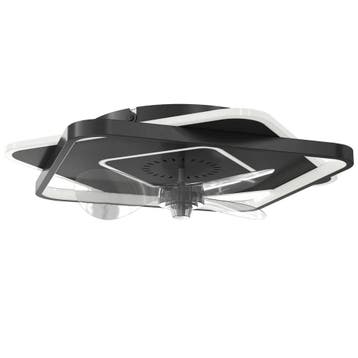 Plafondventilator Met Licht En Afstandsbediening, LED-plafon, Verzenden, Nieuw