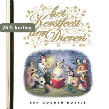 Kerstfeest der dieren / Gouden Boekjes - Nienke Denekamp, Verzenden, Zo goed als nieuw, Nienke Denekamp