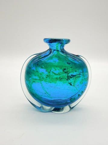 Mdina - Michael Harris - Vaas - Muranoglas - Gesigneerde