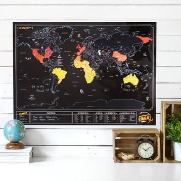 Scratch Map Chalk Edition, Verzenden, Nieuw