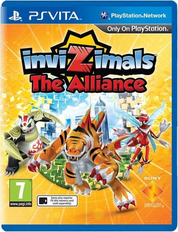 Invizimals the Alliance (PS Vita Games), Ophalen of Verzenden, Zo goed als nieuw