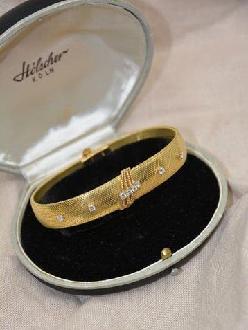 Armband - 18 karaat Geel goud - 0.48ct. tw. - Diamant, Nieuw
