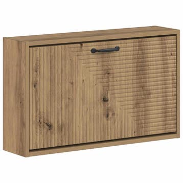 vidaXL Wandgemonteerde Schoenkast HAARLEM 71 x 17 x 43 cm, Verzenden, Nieuw