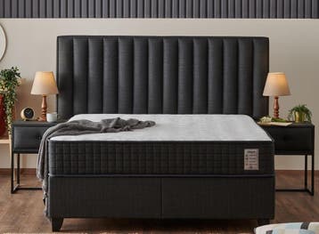 Bed met opbergruimte REGAL 180 x 200 cm Antraciet!, Verzenden, 180 cm, 200 cm, Eric Kuster 