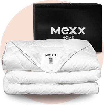 2dekans | Mexx - 4-Seizoenen Dekbed - 200×200 cm - zomer en, Huis en Inrichting, Ophalen of Verzenden, Zo goed als nieuw, Wit