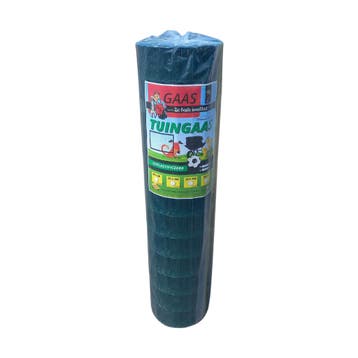 Tuingaas groen 120cm, 2,2mm dik, Maasbr. 50x100mm-1 meter, Ophalen of Verzenden