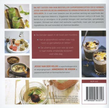 De snelle super food chef 9789000343317 Jesse van der Velde, Boeken, Verzenden, Gelezen, Jesse van der Velde
