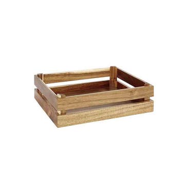 GGM Gastro | Houten krat SUPERBOX - hout - 350x290mm - |, Verzenden