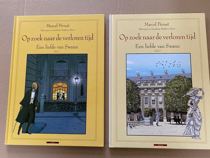 Marcel Proust - Een Liefde van Swann deel 1 en 2 - NIEUW, Boeken, Stripboeken, Zo goed als nieuw, Meerdere stripboeken, Ophalen of Verzenden