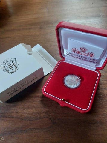 Monaco. 2 Euro 2025 Marquisat des Baux Proof, Postzegels en Munten