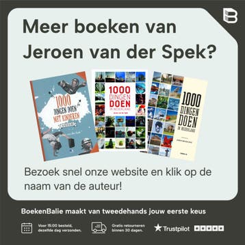 1000 dingen doen in Amsterdam - Jeroen van der Spek, Verzenden, Zo goed als nieuw, Jeroen van der Spek