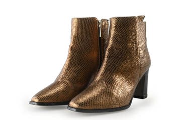 Notre-V Enkellaarzen in maat 38 Brons, Kleding | Dames, Schoenen, Notre-V, Overige kleuren, Verzenden, Lage of Enkellaarzen