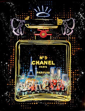 Moabit - Chanel No.5 X Neon X Dreams in Paris