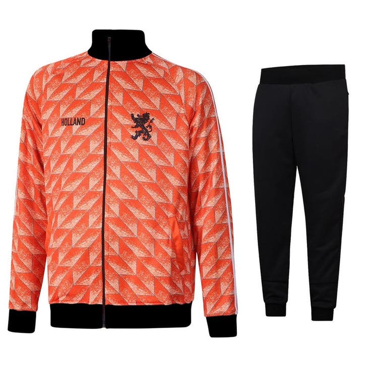 EK 88 Trainingspak 1988 - Eigen Naam - Oranje - Kind en, Sport en Fitness, Voetbal, Nieuw, Verzenden