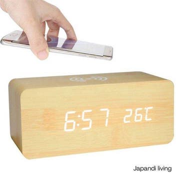 2dekans | Home & Comfort - alarm clock - wireless charging, Ophalen of Verzenden, Zo goed als nieuw