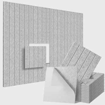 12x Akoestische Panelen 30x30cm - Geluidsabsorberend, Zelfkl, Verzenden, Nieuw