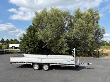Hulco 500 x 200 cm plateauwagen ZGAN! BJ 2024 3500kg, Ophalen, Gebruikt