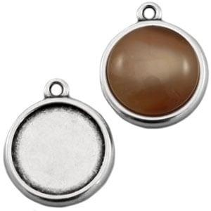 1 x DQ Cabochon-Camée houder Metalen Ibiza cabochon setti.., Ophalen of Verzenden, Nieuw, Overige typen