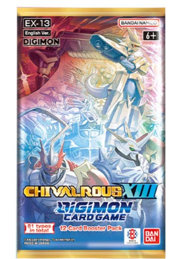 Digimon TCG EX13 Chivalrous XIII Boosterpack | Bandai -, Verzenden, Nieuw