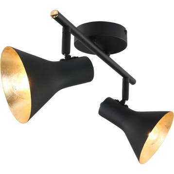 LED Plafondspot - Trion Nana - E14 Fitting - 2-lichts - Rond, Huis en Inrichting, Ophalen of Verzenden, Nieuw, Overige fittingen