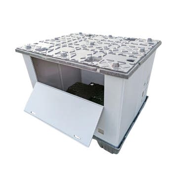 inklapbare Palletboxen Ecopack Sleevepacks I.z.g.st., Gebruikt, 100 cm of meer, Opvouwbaar, 60 cm of meer