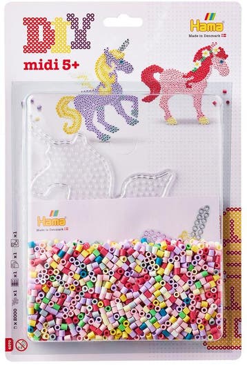 Strijkkralen - Bead Kit Horses (2000 stuks) | Hama - Hobby, Verzenden, Nieuw