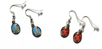 Cotton Candies, Pinup Oorbellen., Verzenden, Nieuw