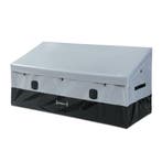 Tuin opbergbox Alanno 52/75x155x64 cm grijs en zwart 560L ca, Verzenden, Nieuw