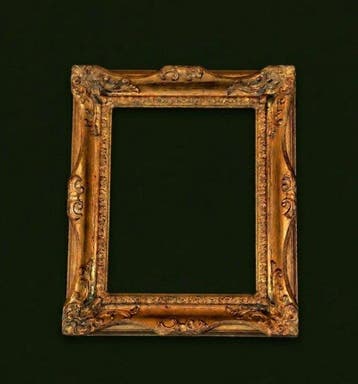 Vitrinelijst - Hout - Handgesneden ornamentale lijst