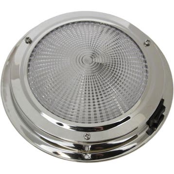 Plafondlamp Boot 12 Volt 139mm Rvs, Ophalen of Verzenden, Nieuw