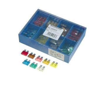 Assortiment doos steekzekeringen - 80 stuks, Ophalen of Verzenden, Nieuw