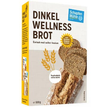 SchapfenMuhle Spelt Broodmix 500g, Verzenden, Nieuw
