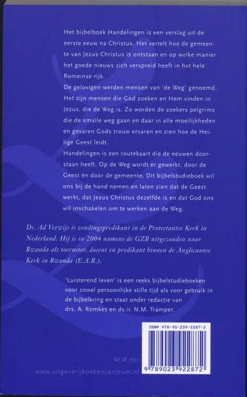 Handelingen / Luisterend leven / 8 - A. Verwijs, Verzenden, Gelezen, A. Verwijs