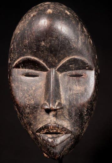 Tribaal masker - Dan - 23,5 cm - Ivoorkust